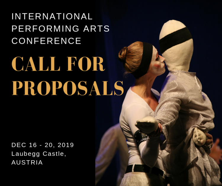 Call for Submissions Conference "Performing Arts between Tradition